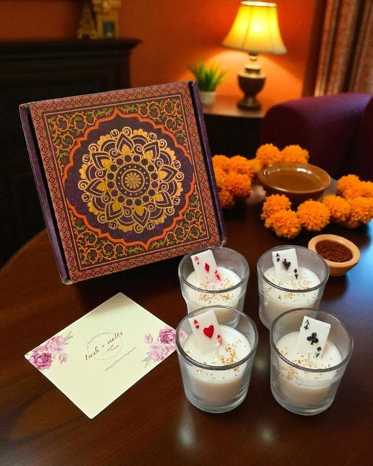 Poker Shots Candle Set