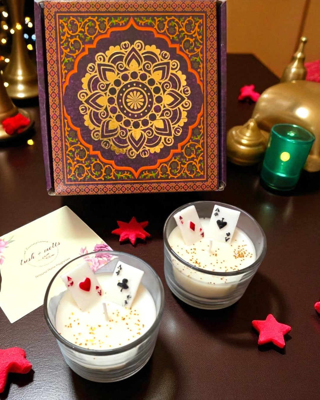 Poker Candle Set