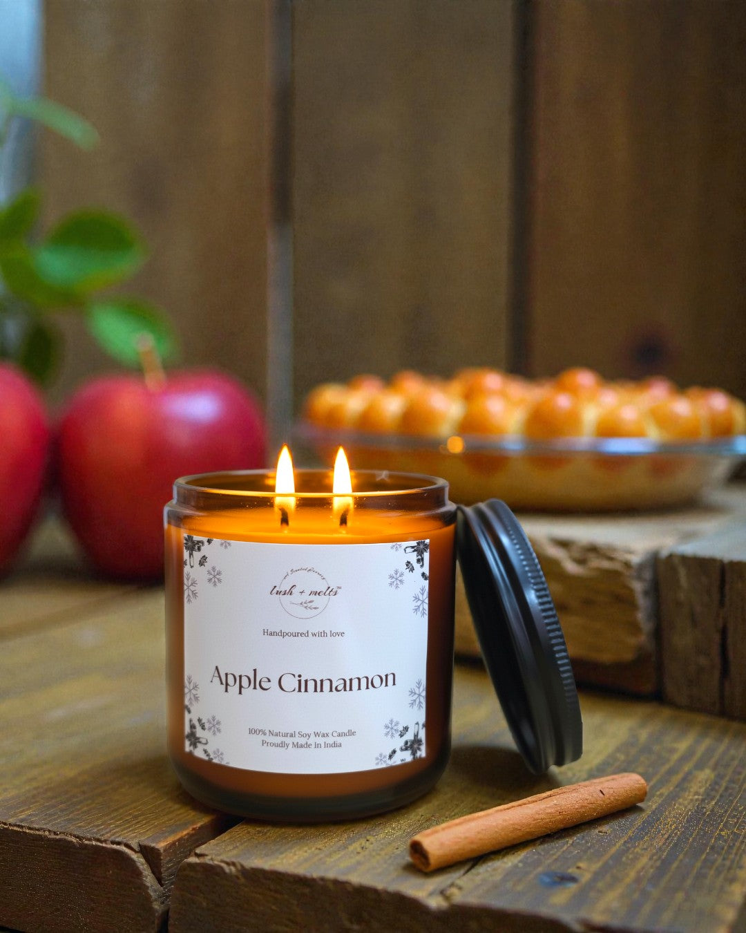 Bundle Winter Candles (Set of 4)