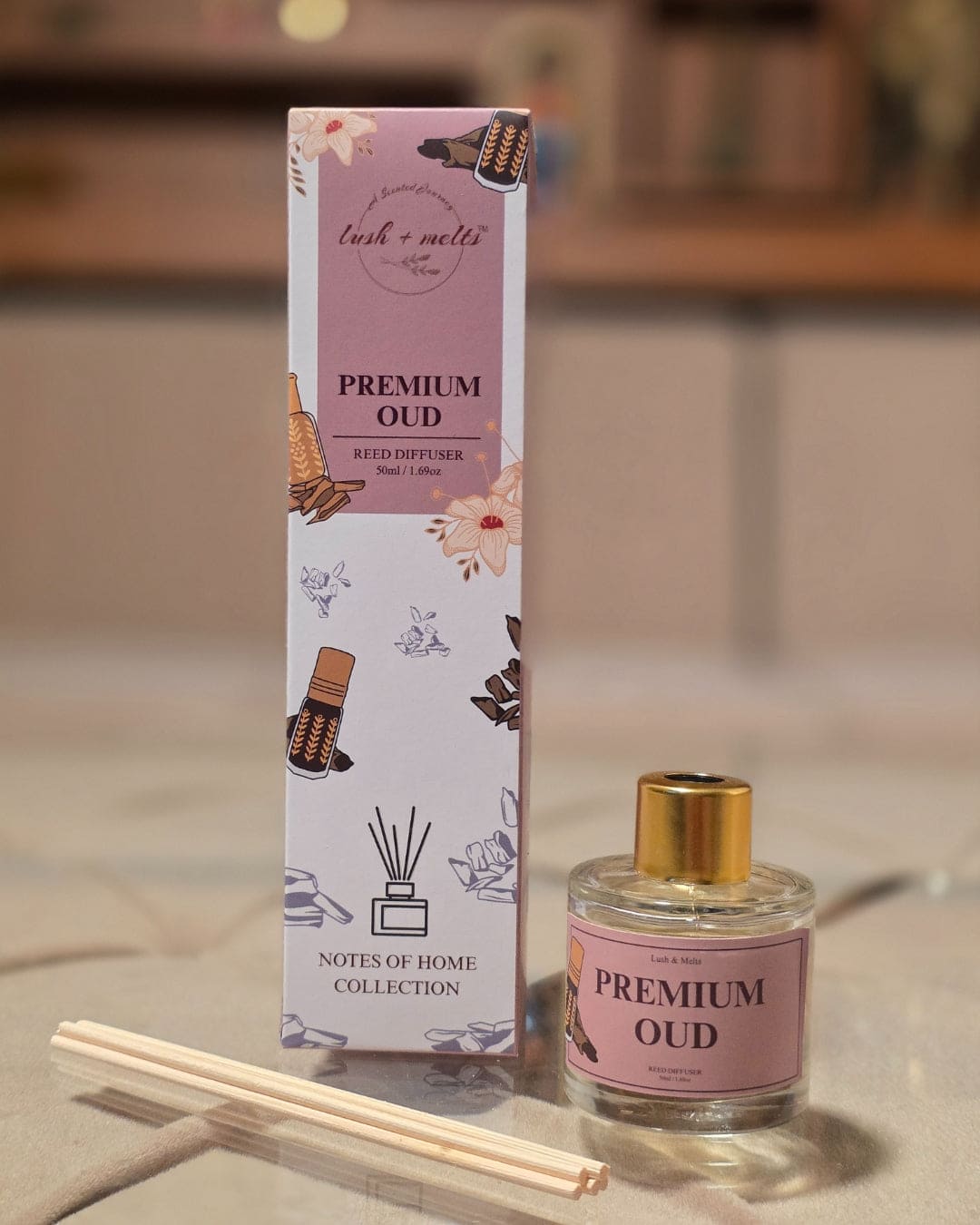 Premium Oud Reed Diffuser