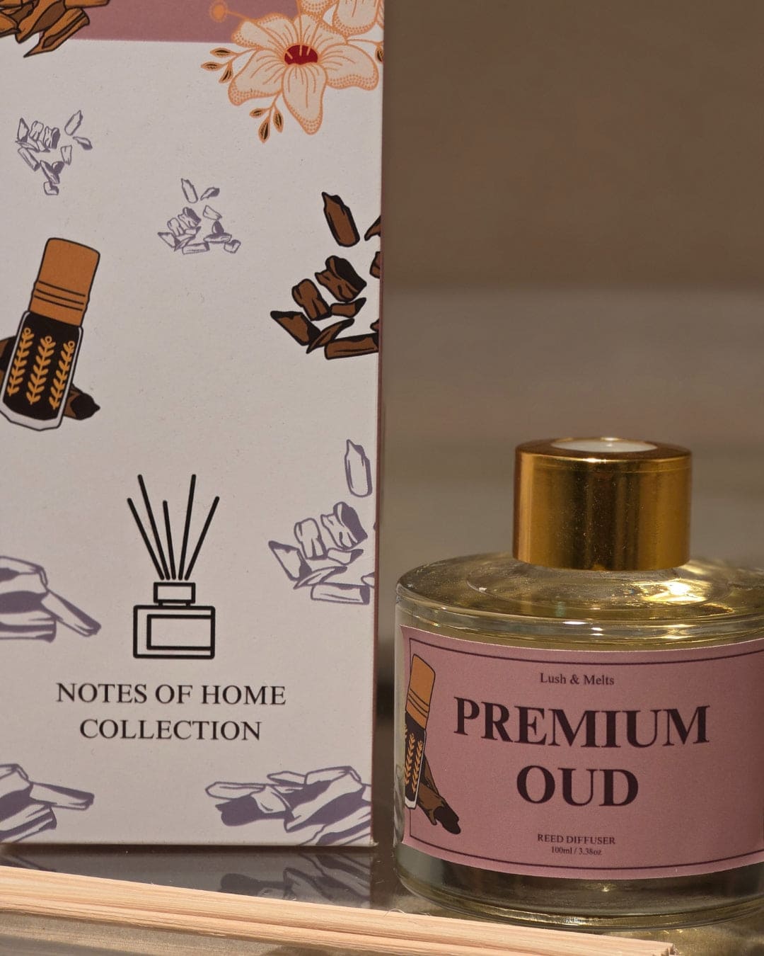 Premium Oud Reed Diffuser