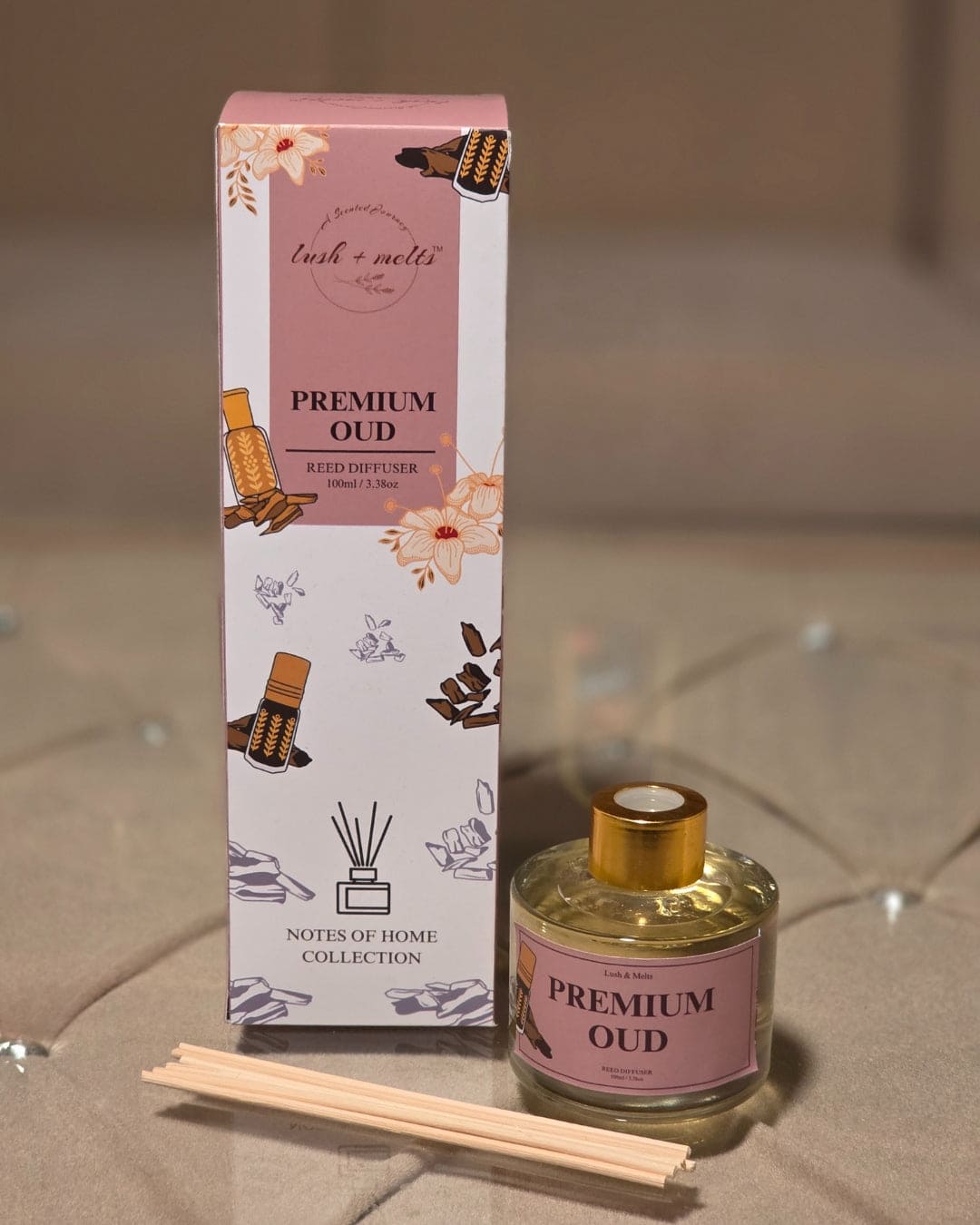 Premium Oud Reed Diffuser