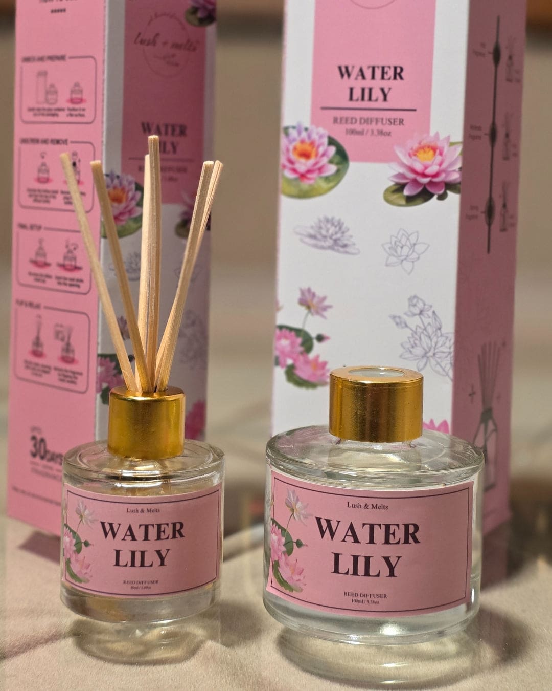 Water Lilly Reed Diffuser