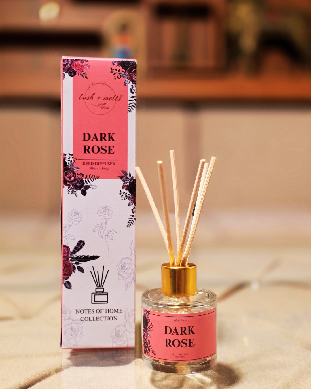 Dark Rose Reed Diffuser
