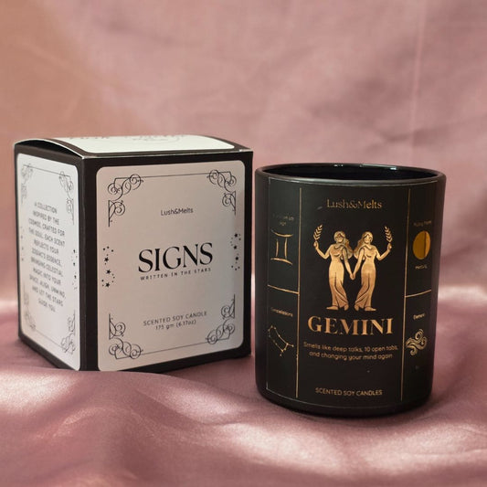 Gemini Zodiac Candle - SIGNS