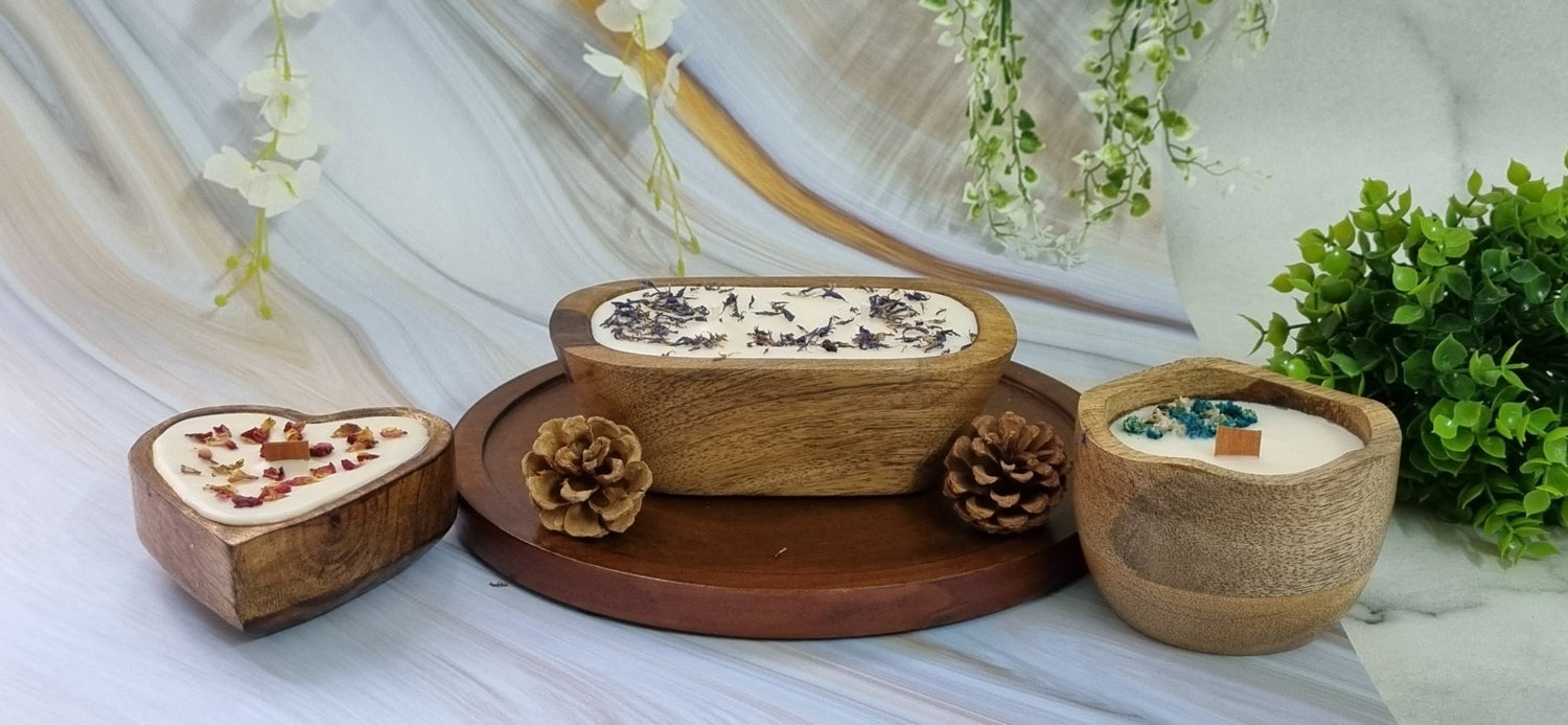 Wooden Bowls - Lush & Melts