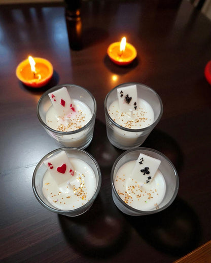 Poker Shots Candle Set
