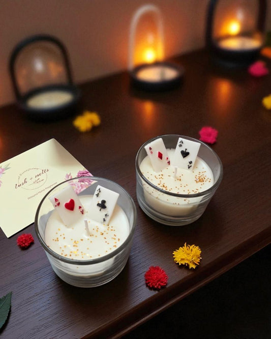 Poker Candle Set