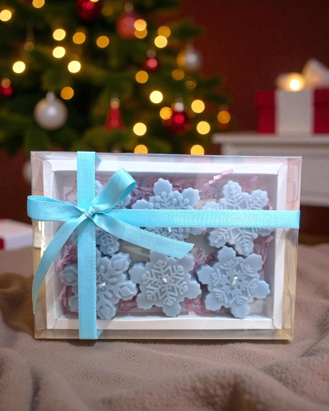 Snowflake Scented Candle Gift Set