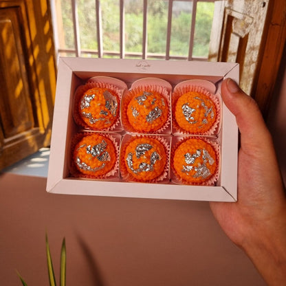 Motichur Laddu Candles (set of 6)