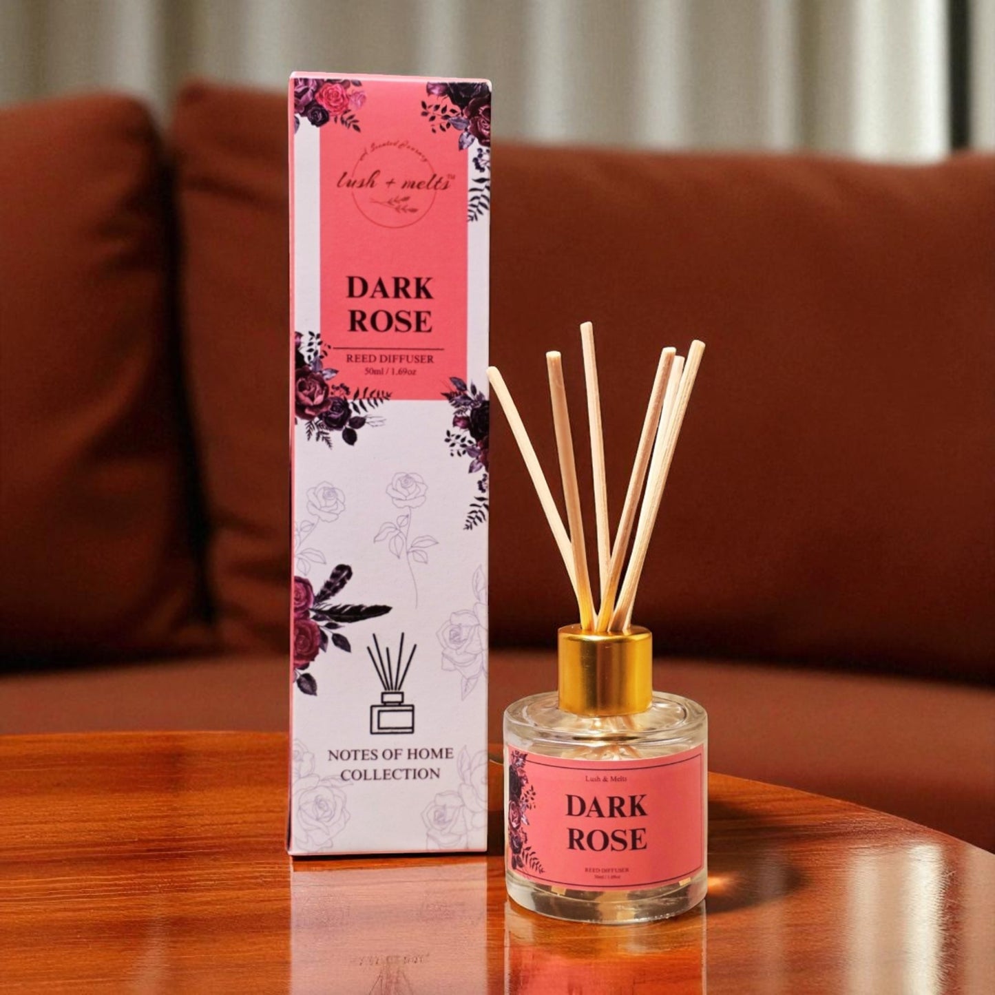 Dark Rose Reed Diffuser