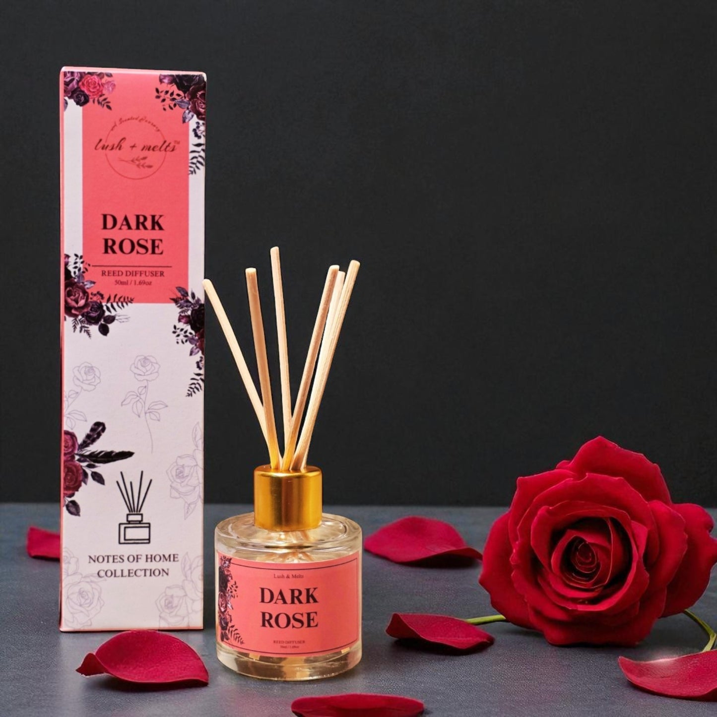Dark Rose Reed Diffuser