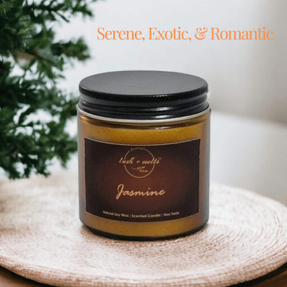 jasmine candle, aroma candle, scented candle for home, meditation candle, candle for bathroom