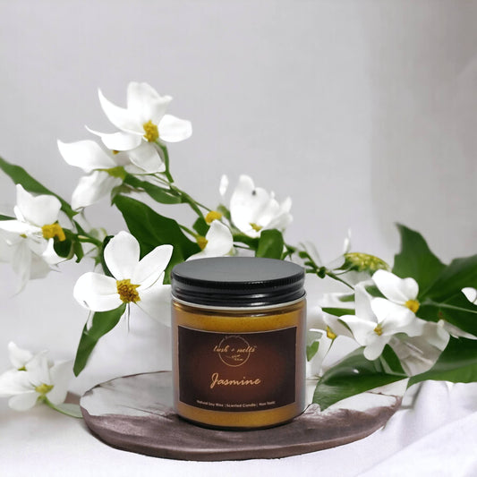 jasmine candle, aroma candle, scented candle for home, meditation candle, candle for bathroom