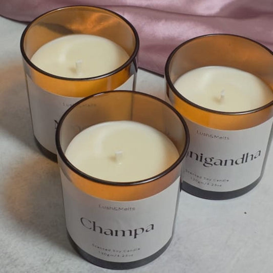 Make Your Own Amber Scented Candle