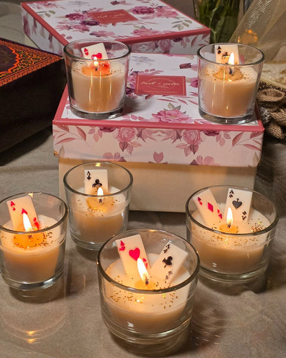 Poker Shots Candle Set